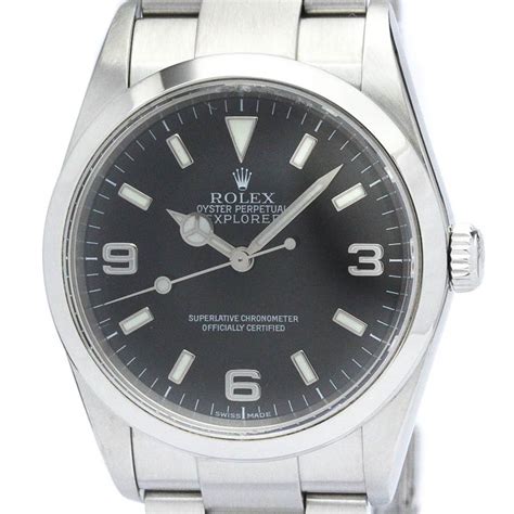 polished rolex explorer